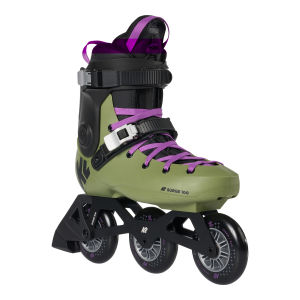K2 SURGE 100 olive-purple - Unisex-Skate 