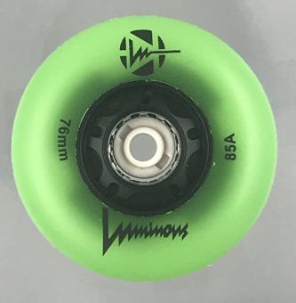 Luminous-LED Wheels Green-Glow 76mm/85A (Stück) 