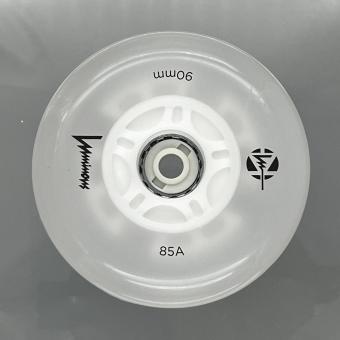 Luminous-LED Wheels White 90mm/85A (Stück) 