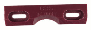CDS Detroit Grind Plates TS BURGUNDY 3/8"