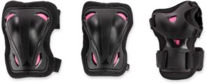 Rollerblade Protections Set Woman Skate Gear Black/Raspberry