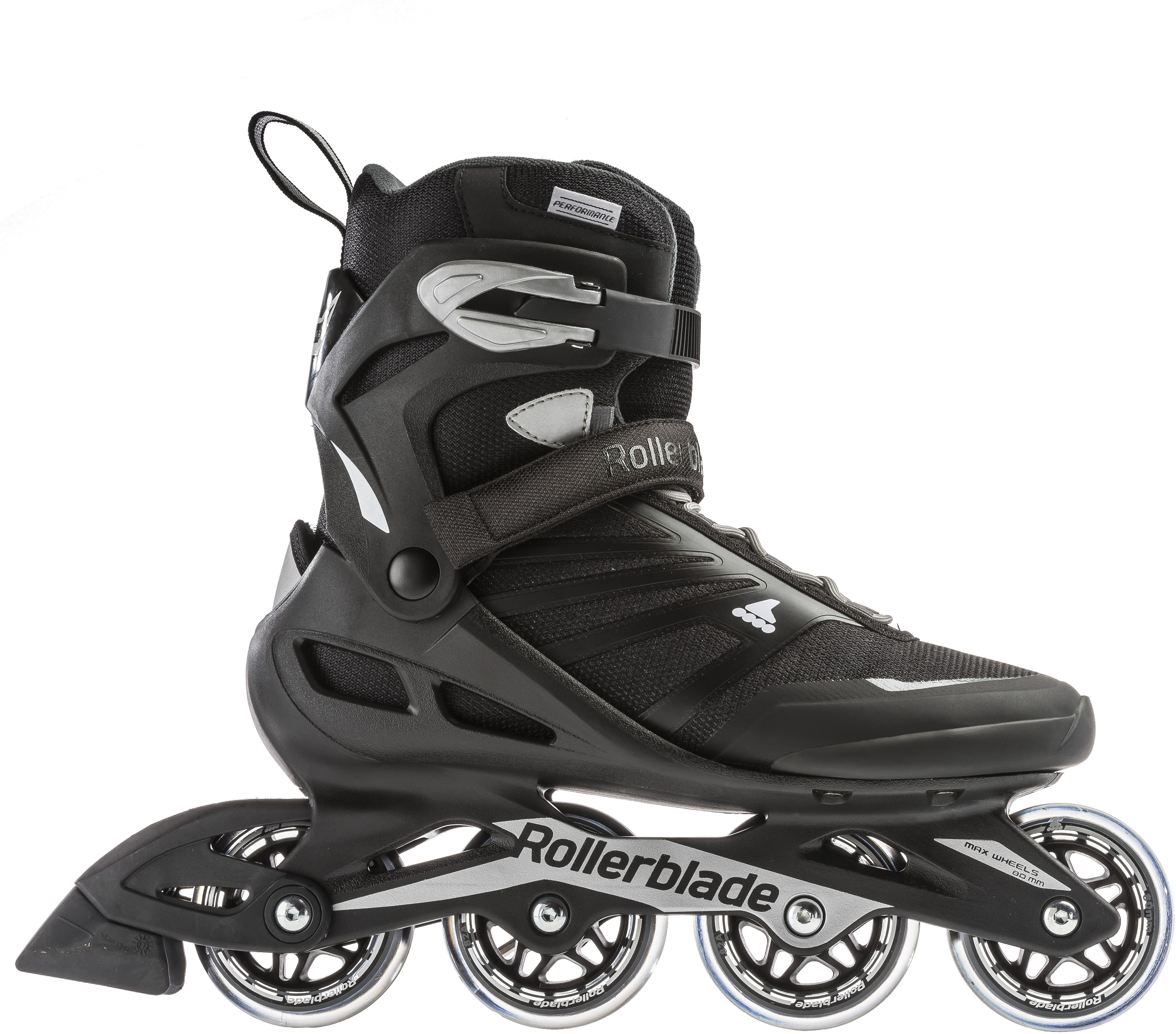 Rollerblade ZETRABLADE 80 Men Skate - schwarz silber - Herrenskates 2 Rollerblade ZETRABLADE 80 Men Skate - schwarz silber - Herrenskates – Bild 2