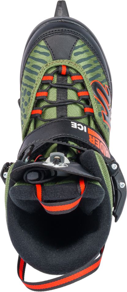 K2 Raider Ice - green - orange - Junior Boy Ice Skates - Kinder Schlittschuhe 3 K2 Raider Ice - green - orange - Junior Boy Ice Skates - Kinder Schlittschuhe – Bild 3