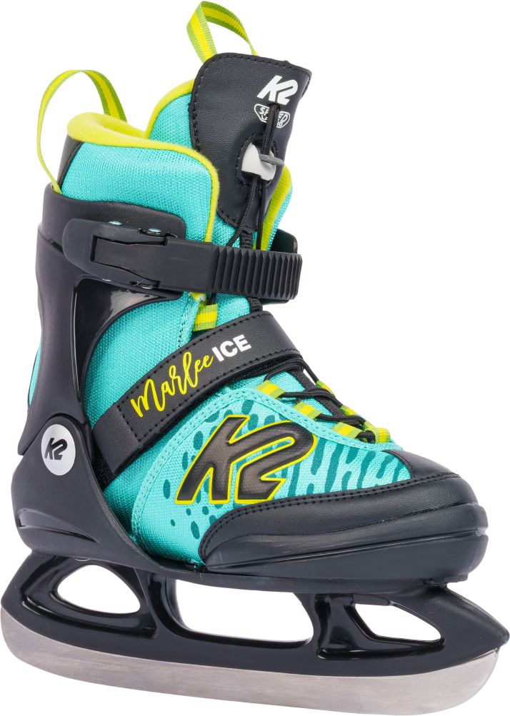 K2 Marlee Ice - turquise - yellow - Junior Girl Ice Skates - Kinder Schlittschuhe 2 K2 Marlee Ice - turquise - yellow - Junior Girl Ice Skates - Kinder Schlittschuhe – Bild 2