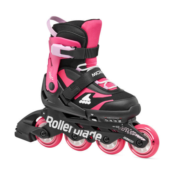 Rollerblade - Microblade Kids Skates - black-pink - Kinderskate 1 Rollerblade - Microblade Kids Skates - black-pink - Kinderskate