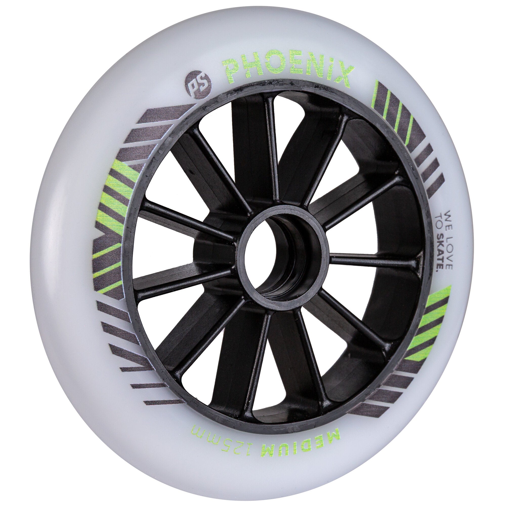 POWERSLIDE Phoenix DD Rollen Wheels 125 mm / 84 a - 6er Set 2 POWERSLIDE Phoenix DD Rollen Wheels 125 mm / 84 a - 6er Set – Bild 2
