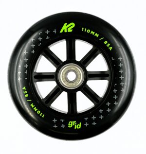 K2 Rolle Grid 110mm/85a mit Kugellager ILQ-9 plus - (6er-Set)