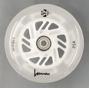 Luminous-LED Wheels White 110mm/85A