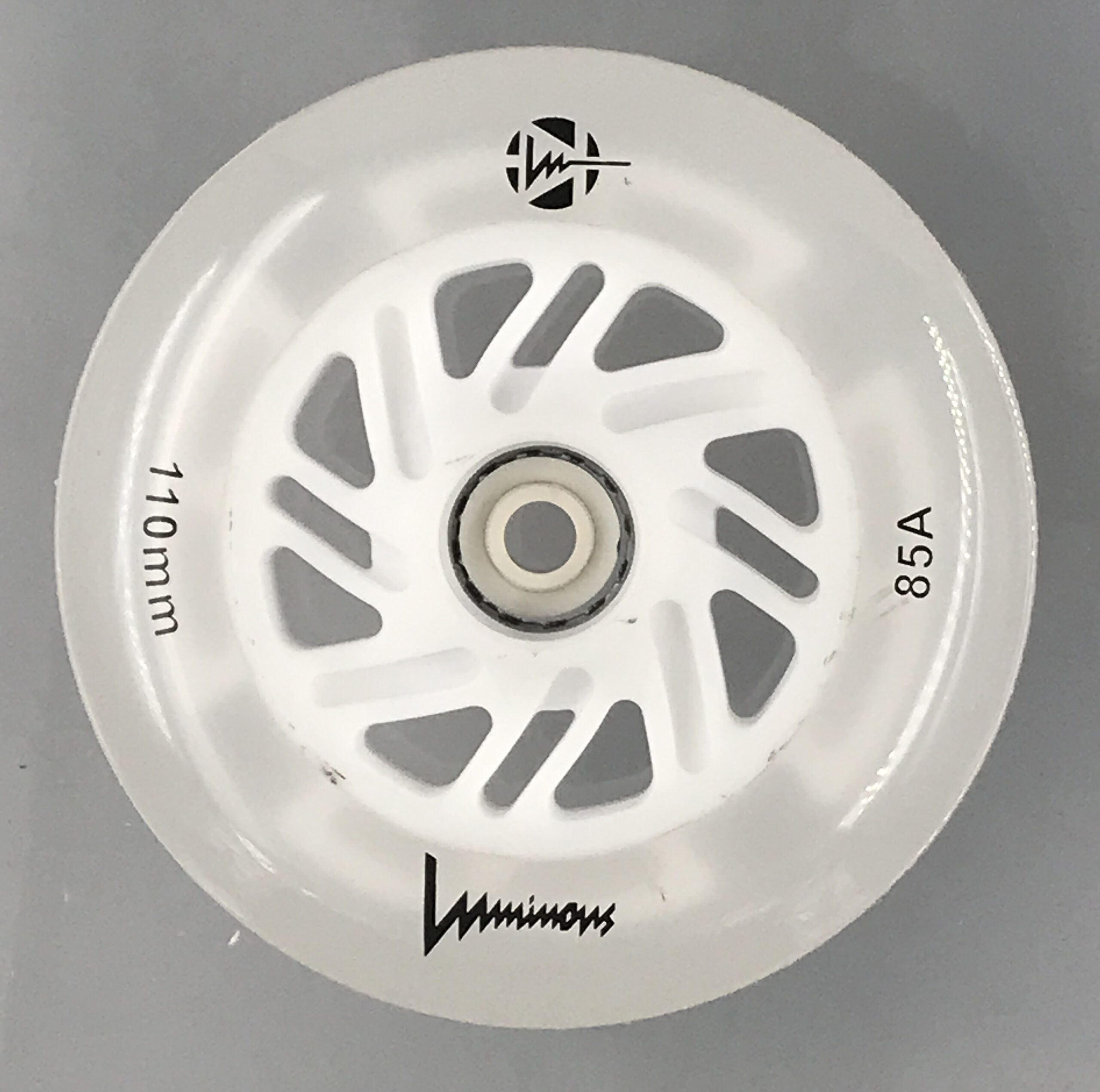 Luminous-LED Wheels White 110mm/85A 1 Luminous-LED Wheels White 110mm/85A
