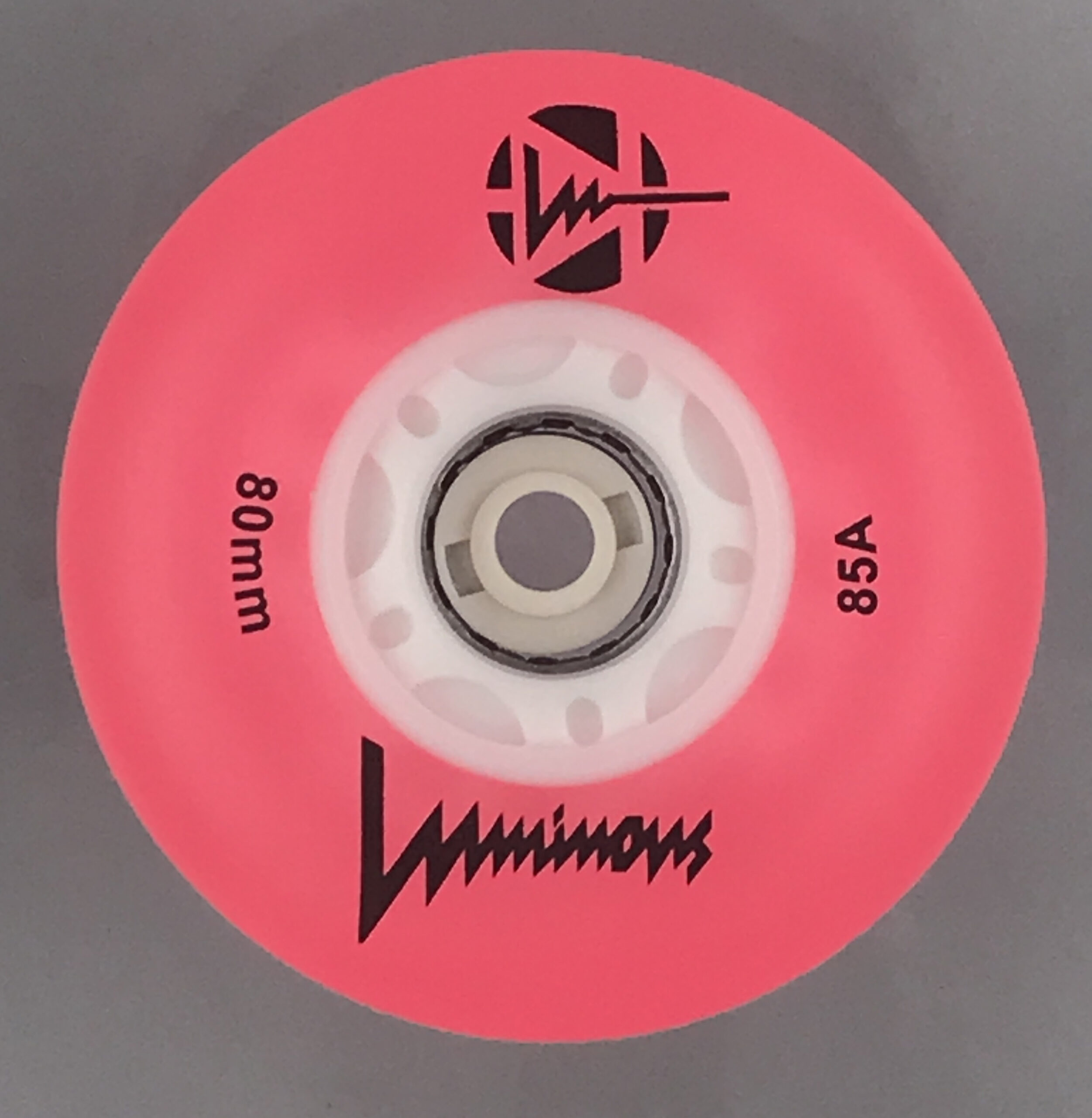 Luminous-LED Wheels Pink 80mm/85A 1 Luminous-LED Wheels Pink 80mm/85A