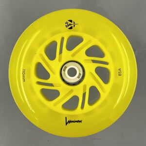 Luminous-LED Wheels Canary Yellow 110mm/85A