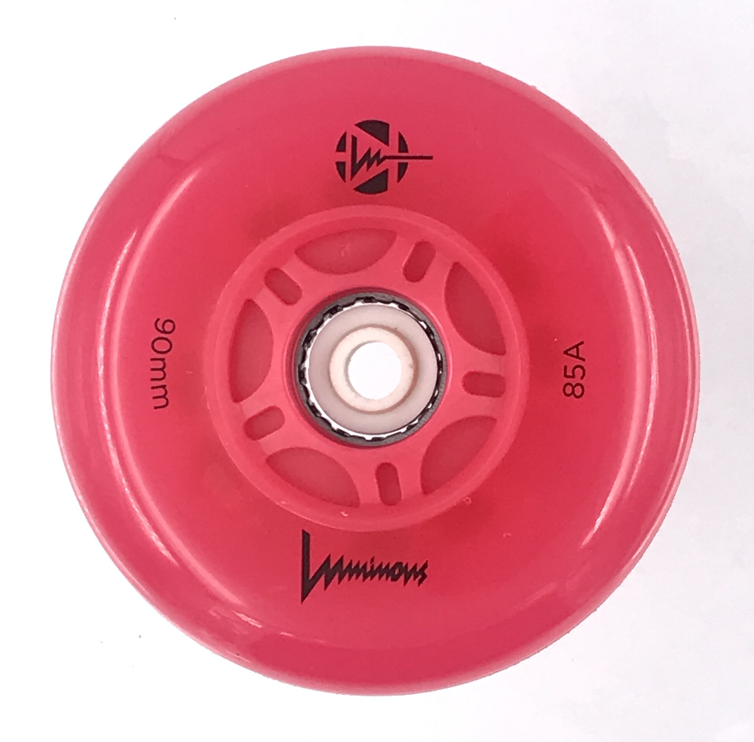Luminous-LED Wheels Red 90mm/85A 1 Luminous-LED Wheels Red 90mm/85A