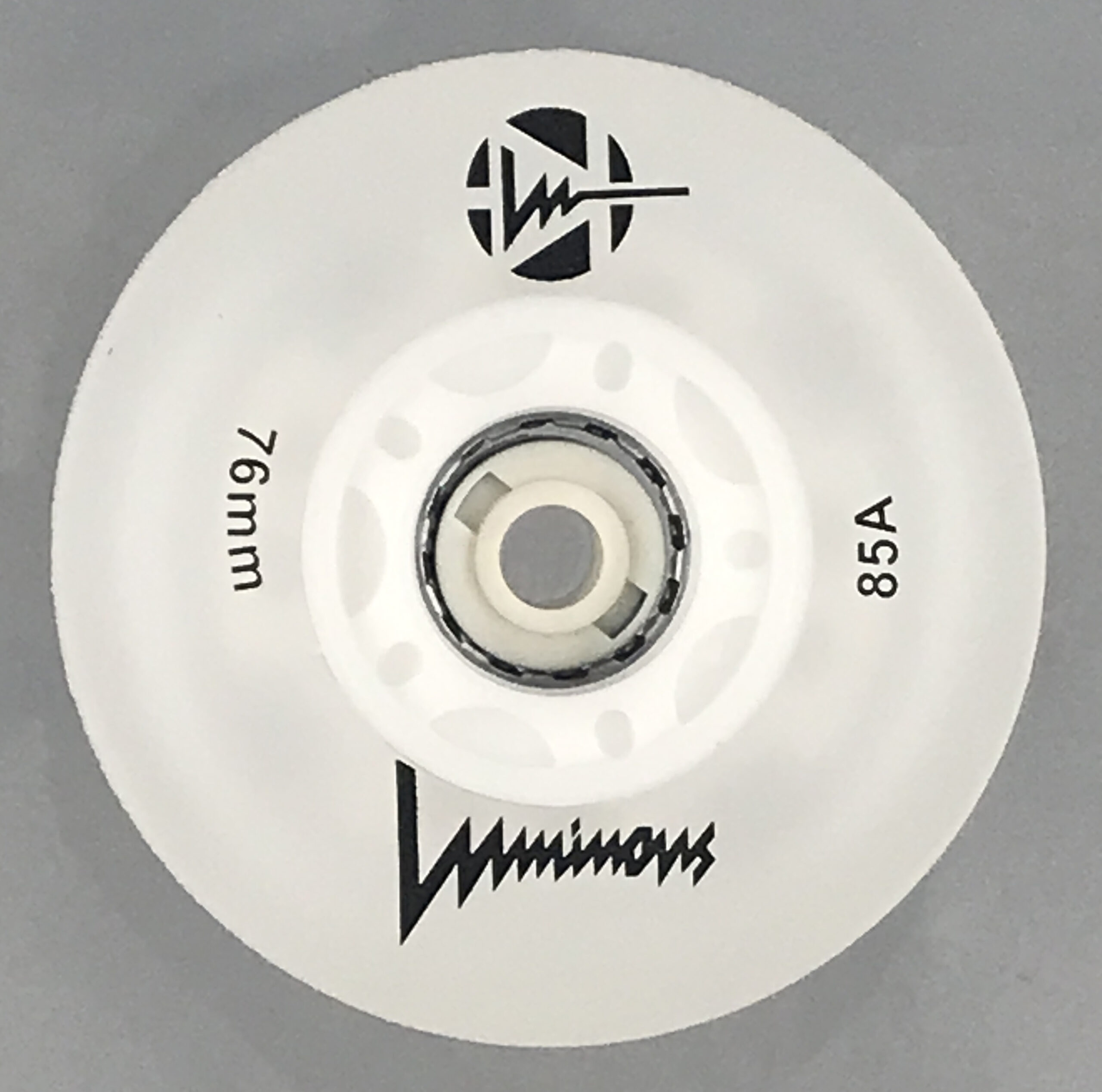 Luminous-LED Wheels White 76mm/85A 1 Luminous-LED Wheels White 76mm/85A