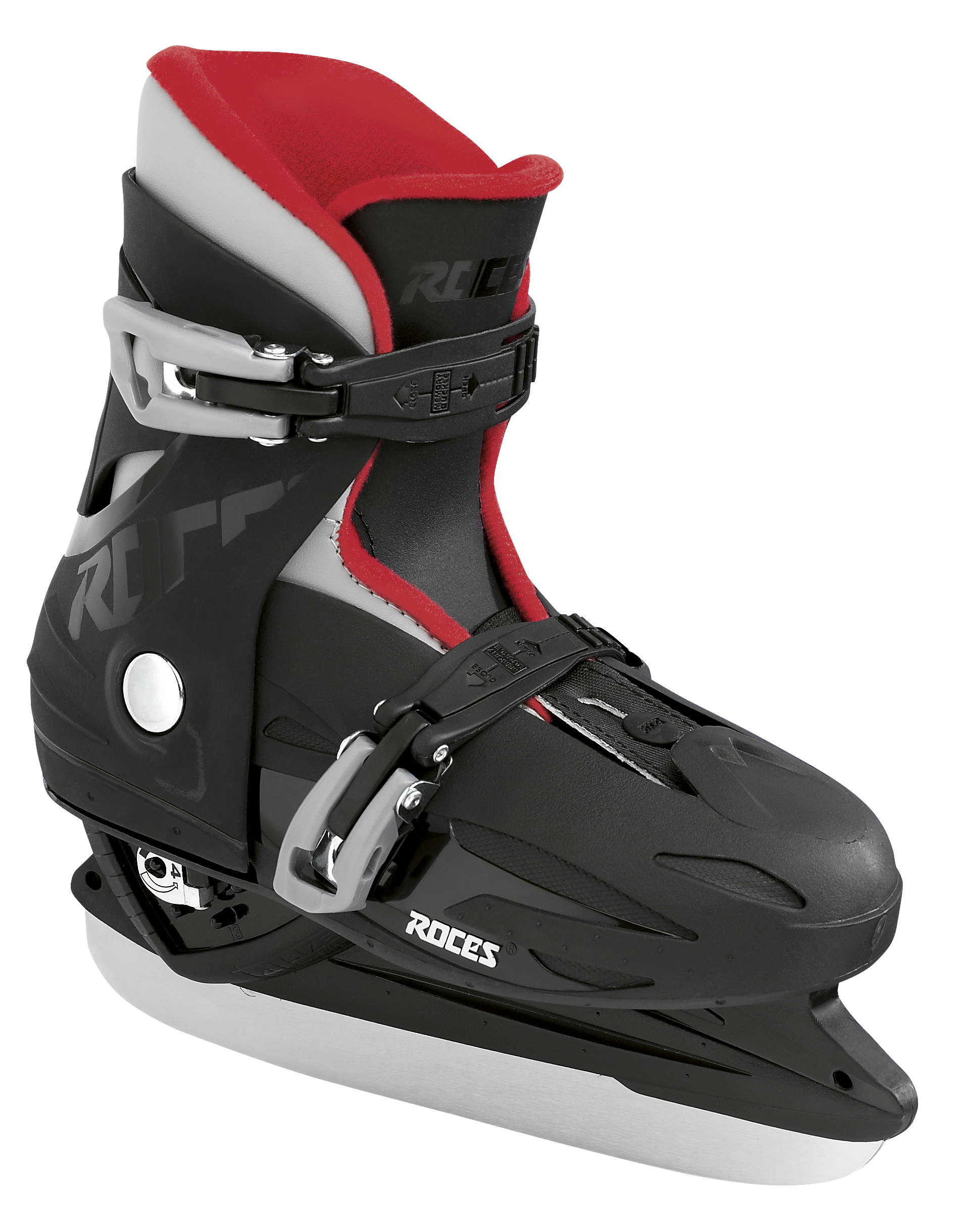 Roces MCK II H Schwarz/Rot Schlittschuhe - Hockey 1 Roces MCK II H Schwarz/Rot Schlittschuhe - Hockey