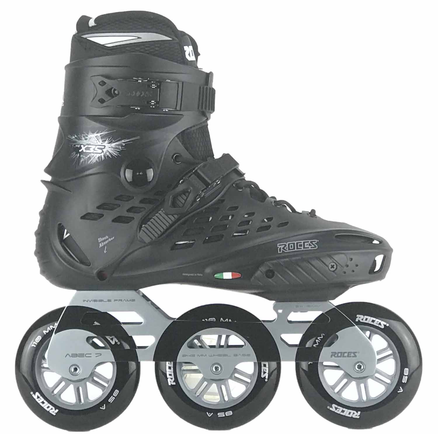 Roces X35 3x110 TIF black - City / Urban Skate 2 Roces X35 3x110 TIF black - City / Urban Skate – Bild 2