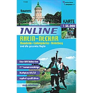 Map.Solutions INLINE - Rhein-Neckar und die Region, Karte 1:50.000