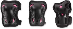 Rollerblade Protections Set Woman Skate Gear Black/Raspberry