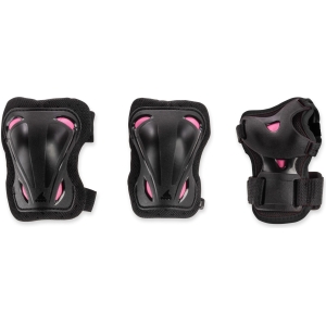 Rollerblade Protections Set Woman Skate Gear Black/Raspberry