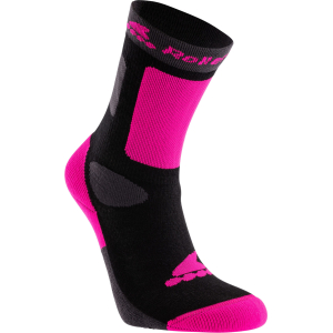 Rollerblade Performance Kids Socks schwarz/rosa