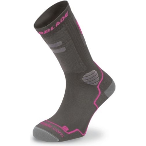 Rollerblade HIGH PERFORMANCE SOCKS DARK GREY/PINK