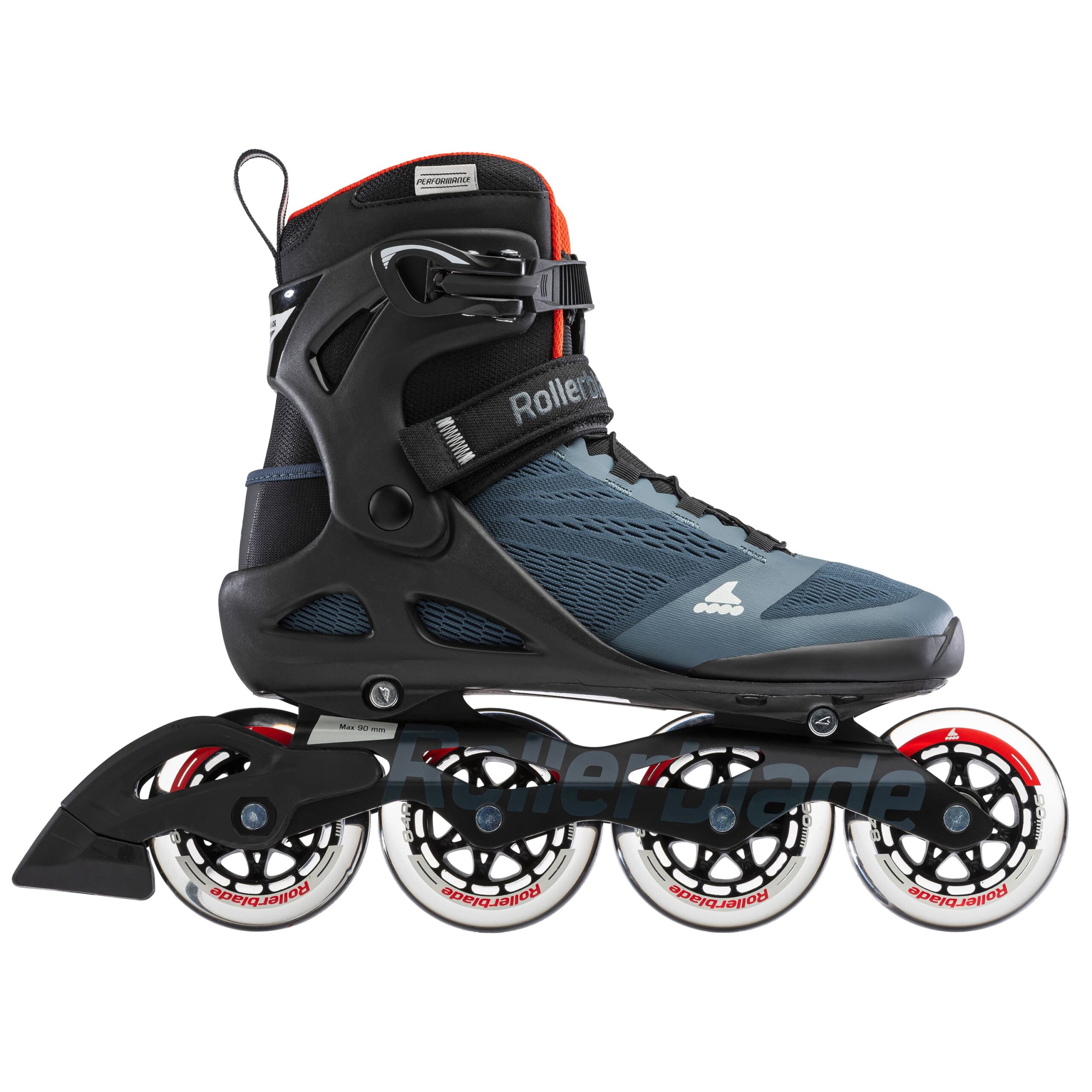 Rollerblade MACROBLADE 90 Men Skate - blau-orange - Herrenskates 2 Rollerblade MACROBLADE 90 Men Skate - blau-orange - Herrenskates – Bild 2