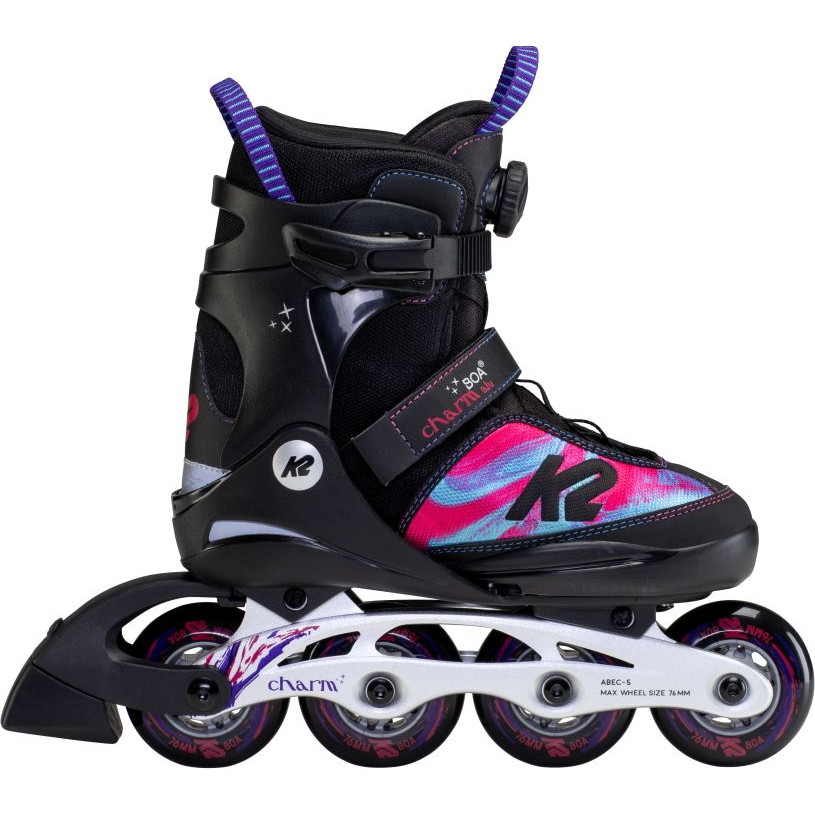 K2 Charm Alu Boa Junior GIRL Skates - Kinderskates 2 K2 Charm Alu Boa Junior GIRL Skates - Kinderskates – Bild 2