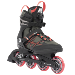 K2 ALEXIS 80 BOA Woman Skate - grey-coral - Damenskates