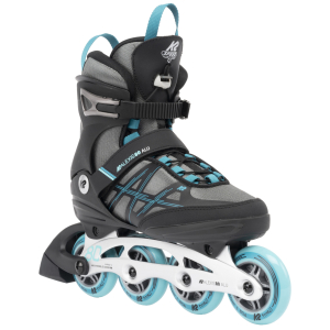 K2 Alexis 80 Pro Alu Woman Skate - grey-cyan - Damenskates