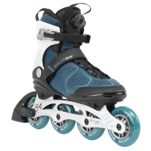 K2 ALEXIS 84 BOA Woman Skate - teal-white - Damenskates