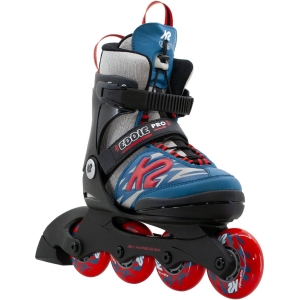 K2 Eddie Pro Junior Skates - gray - blue - Kinderskates