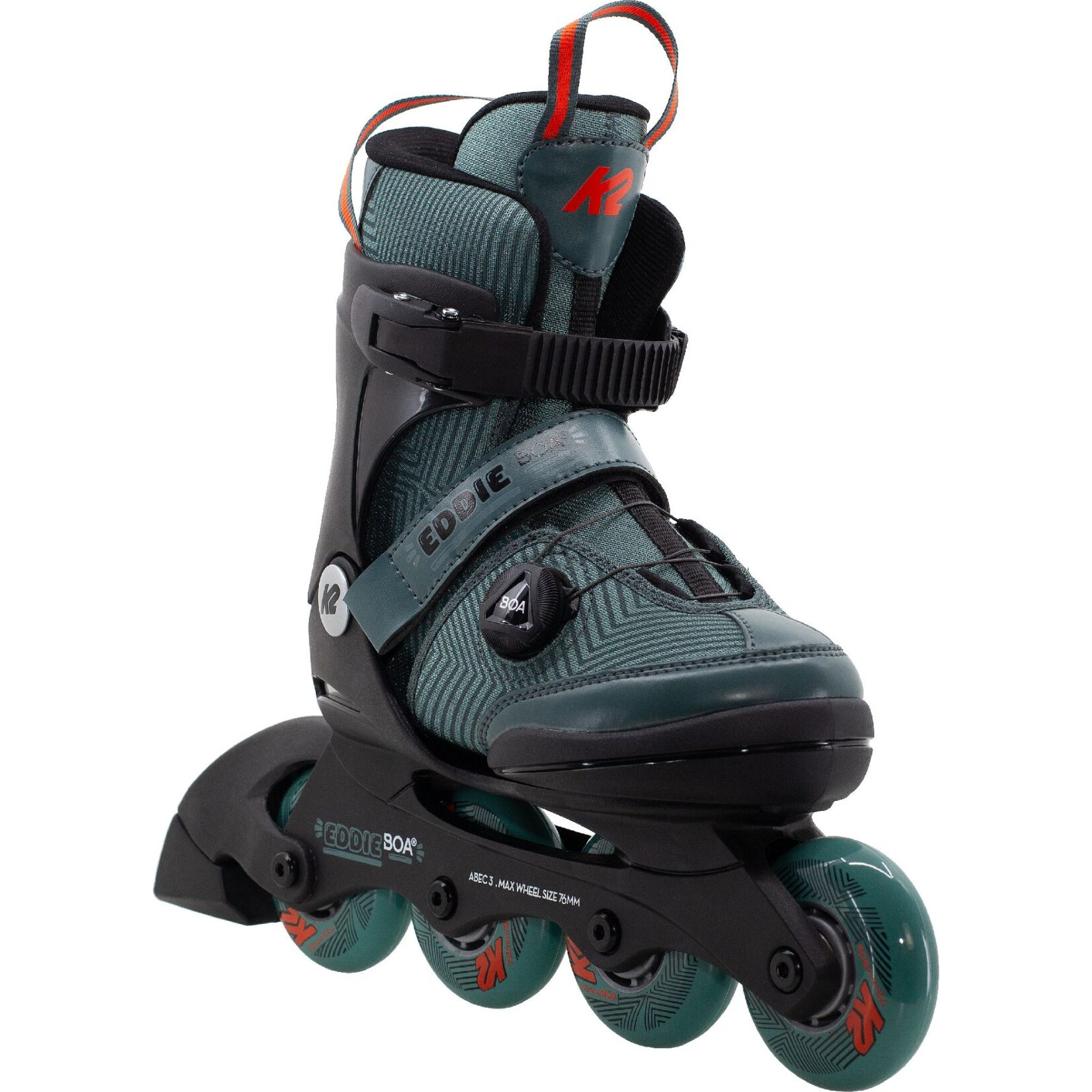 K2 Eddie Boa Junior Skates - dark teal - Kinderskates 1 K2 Eddie Boa Junior Skates - dark teal - Kinderskates
