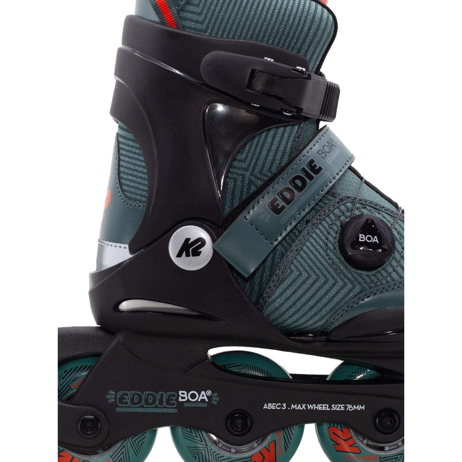 K2 Eddie Boa Junior Skates - dark teal - Kinderskates 3 K2 Eddie Boa Junior Skates - dark teal - Kinderskates – Bild 3