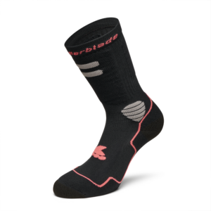 Rollerblade HIGH PERFORMANCE SOCKS BLACK/CORAL