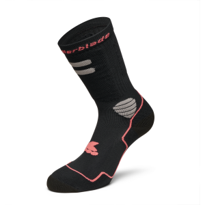 Rollerblade HIGH PERFORMANCE SOCKS BLACK/CORAL
