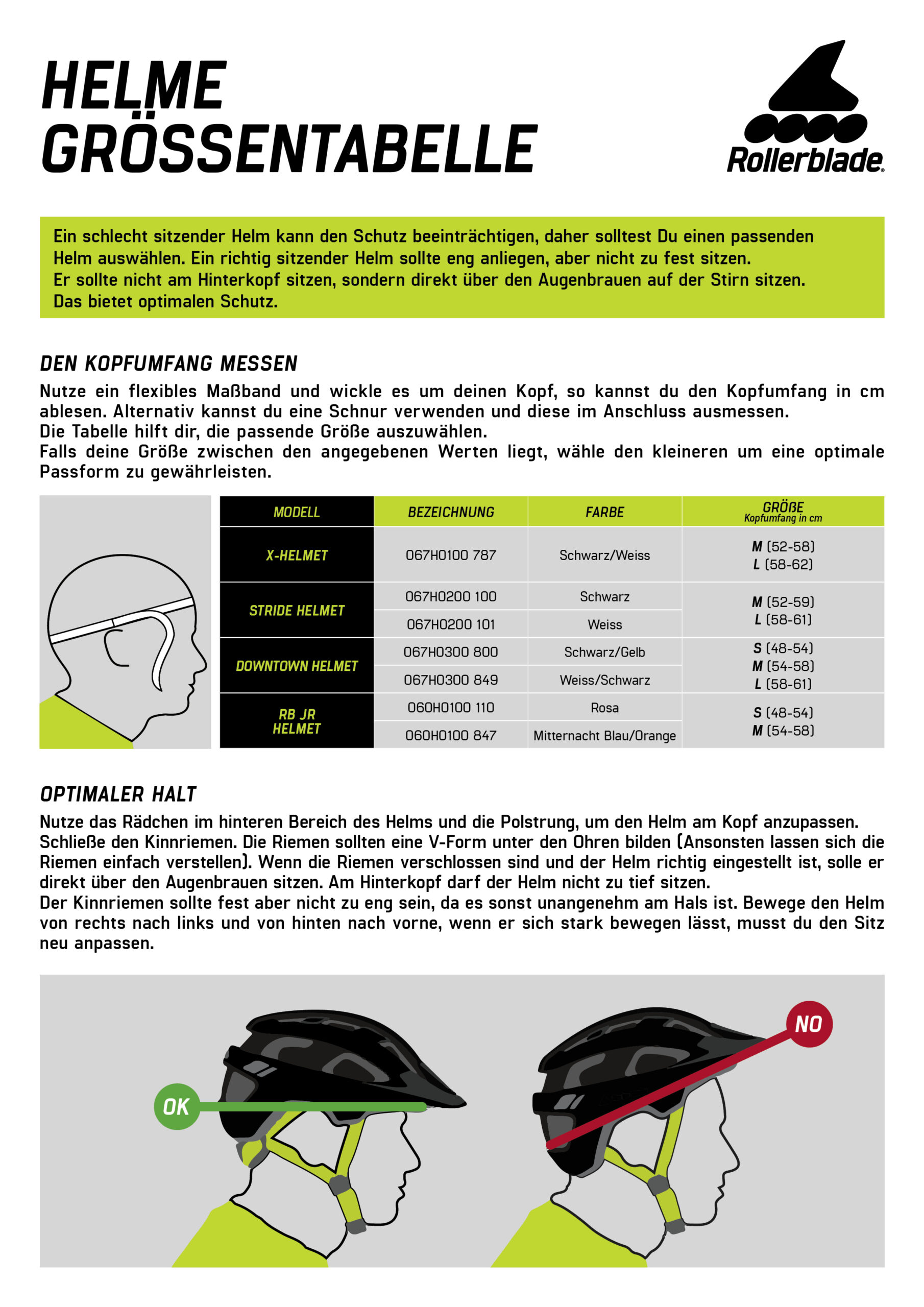 Rollerblade Kinder Helm Downton schwarz Kids helmet black 3 Rollerblade Kinder Helm Downton schwarz Kids helmet black – Bild 3