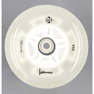 Luminous-LED Wheels White-Glow 100mm/85A
