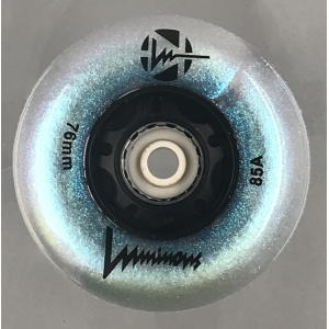 Luminous-LED Wheels Black-Pearl 76mm/85A