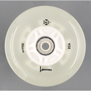 Luminous-LED Wheels White-Glow 90mm/85A