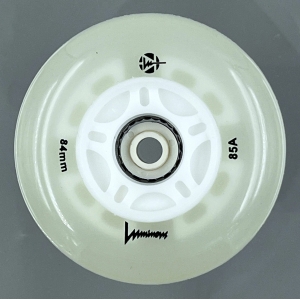Luminous-LED Wheels White-Glow 84mm/85A