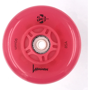 Luminous-LED Wheels Red 90mm/85A