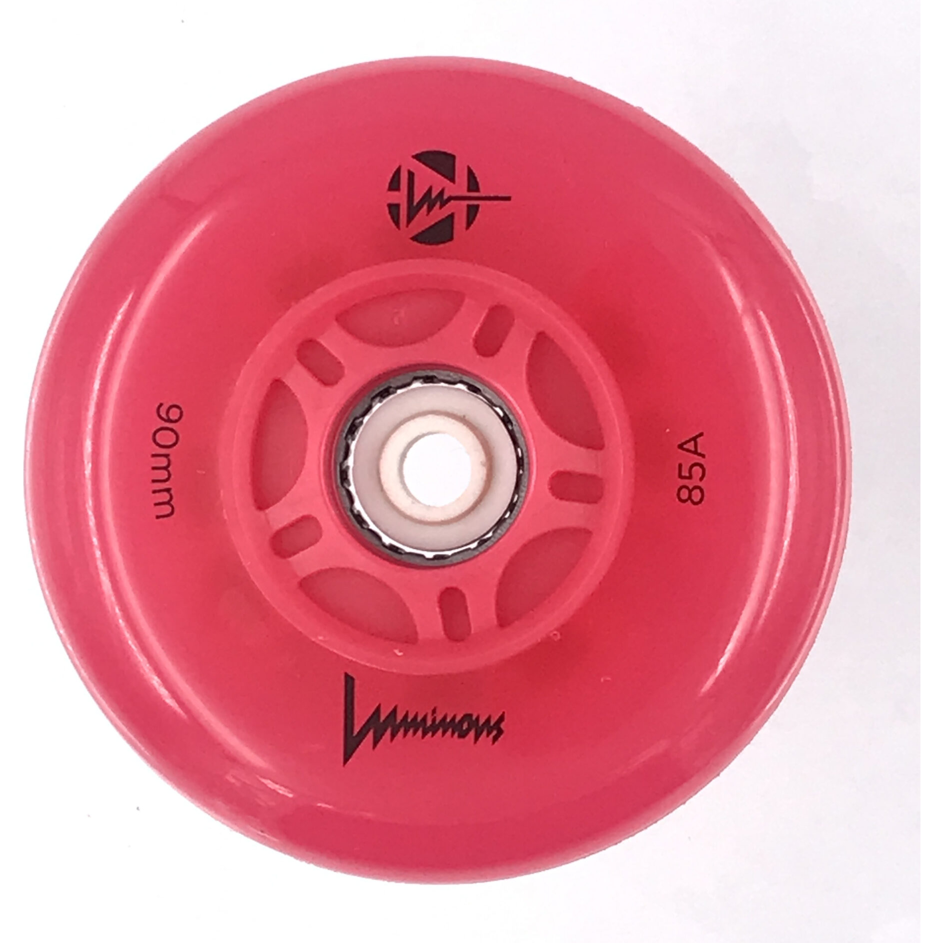 Luminous-LED Wheels Red 90mm/85A 1 Luminous-LED Wheels Red 90mm/85A