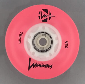 Luminous-LED Wheels Pink 76mm/85A