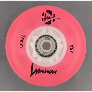 Luminous-LED Wheels Pink 76mm/85A