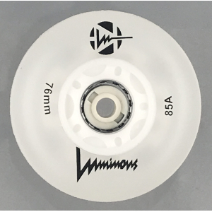 Luminous-LED Wheels White 76mm/85A