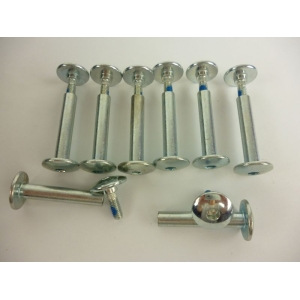 Roces Kit Male Female Axles argento - Achsen silber