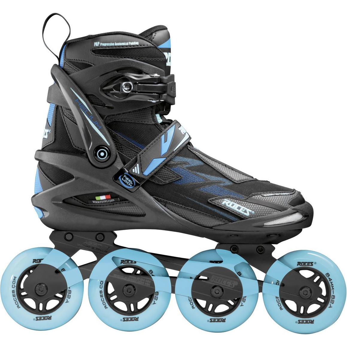 Roces - Helium II W TIF - Inlineskates Damen - black azure 1 Roces - Helium II W TIF - Inlineskates Damen - black azure