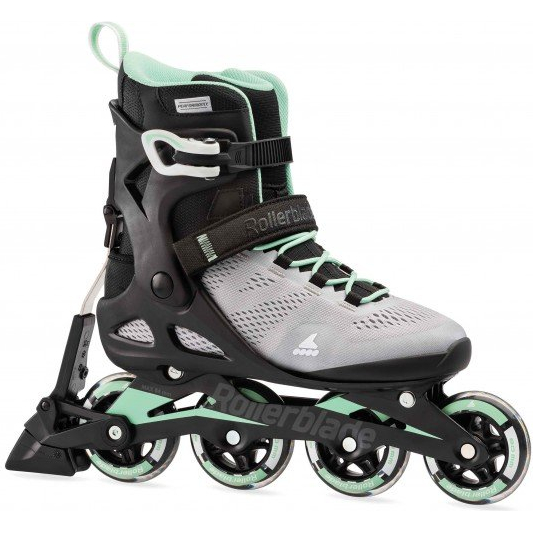 Rollerblade Macroblade 80 ABT Woman Skate Eisgrau-Neo Mint 1 Rollerblade Macroblade 80 ABT Woman Skate Eisgrau-Neo Mint