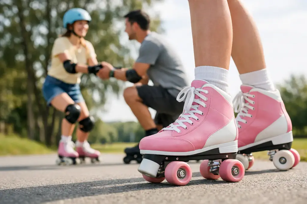 Rollschuhe für draußen: Anfänger starten sicher