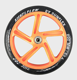 Sunflex Scooter Kickflox RIDE 200 Rolle (200 mm | Orange | Stück)