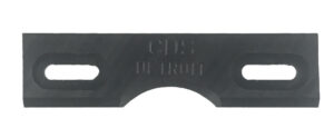 CDS Detroit Grind Plates REGULAR GRIND SCHWARZ 1/4"